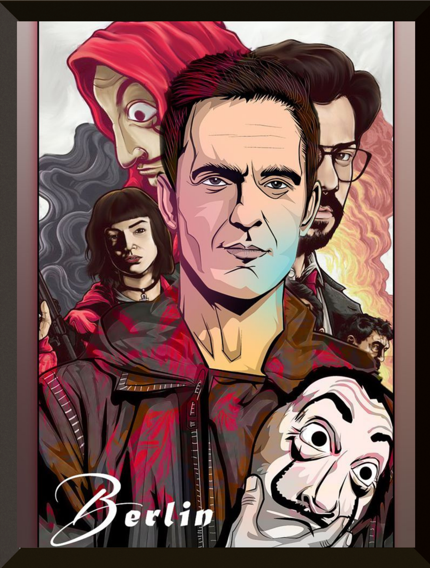 POSTER LA CASA DE PAPEL