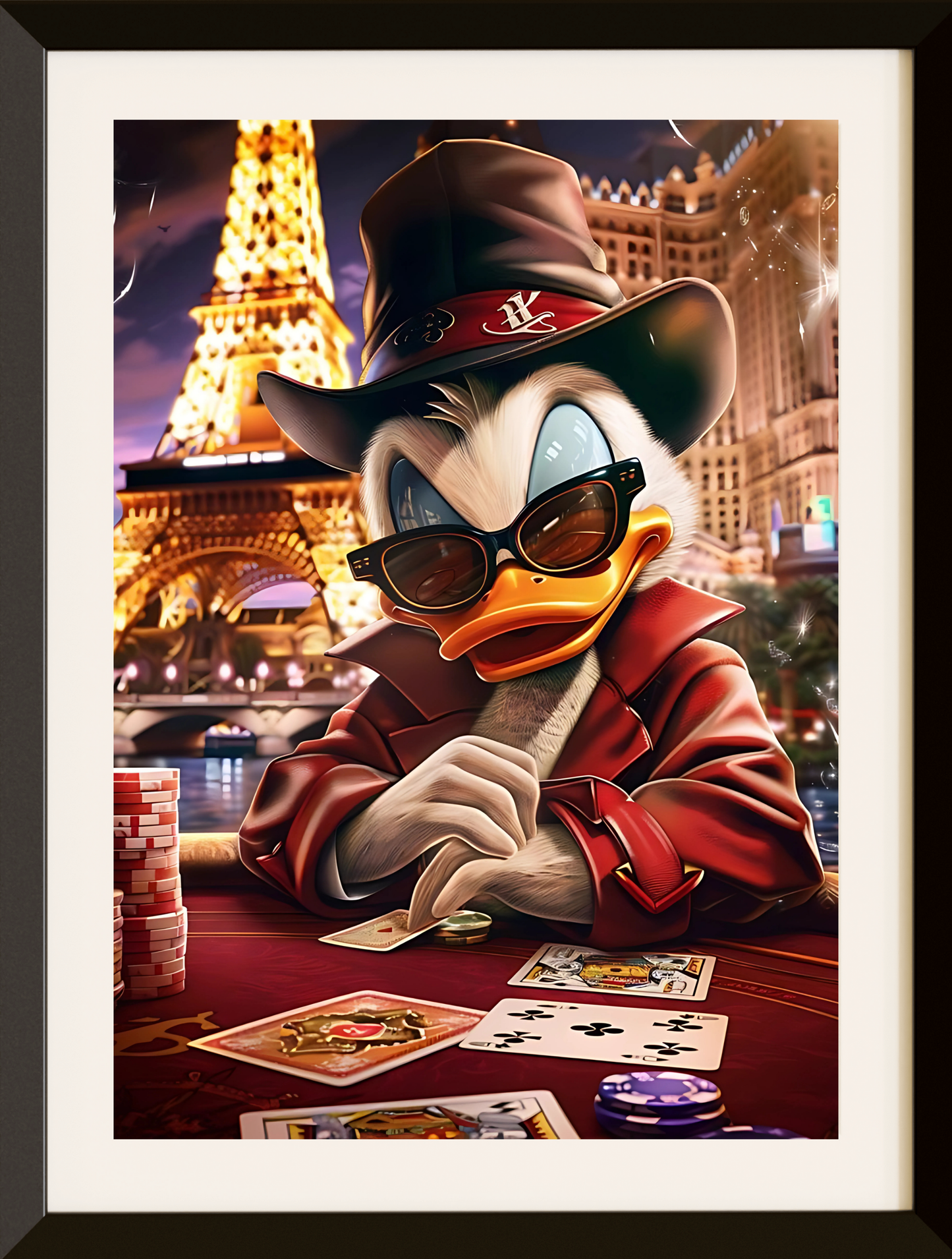 POSTER DONALD POKER