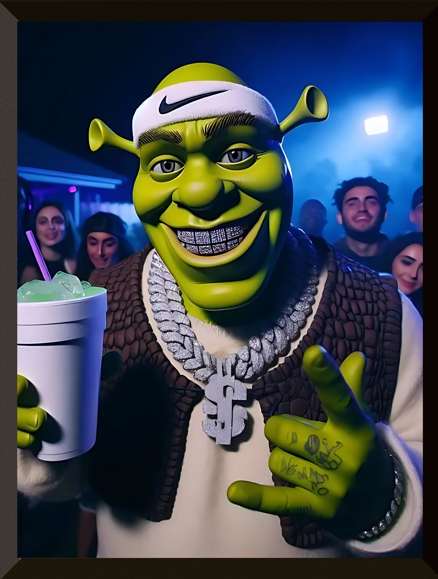 POSTER SHREK PARTY