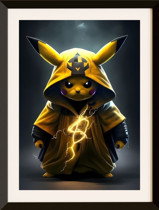 POSTER PIKACHU BOXEO