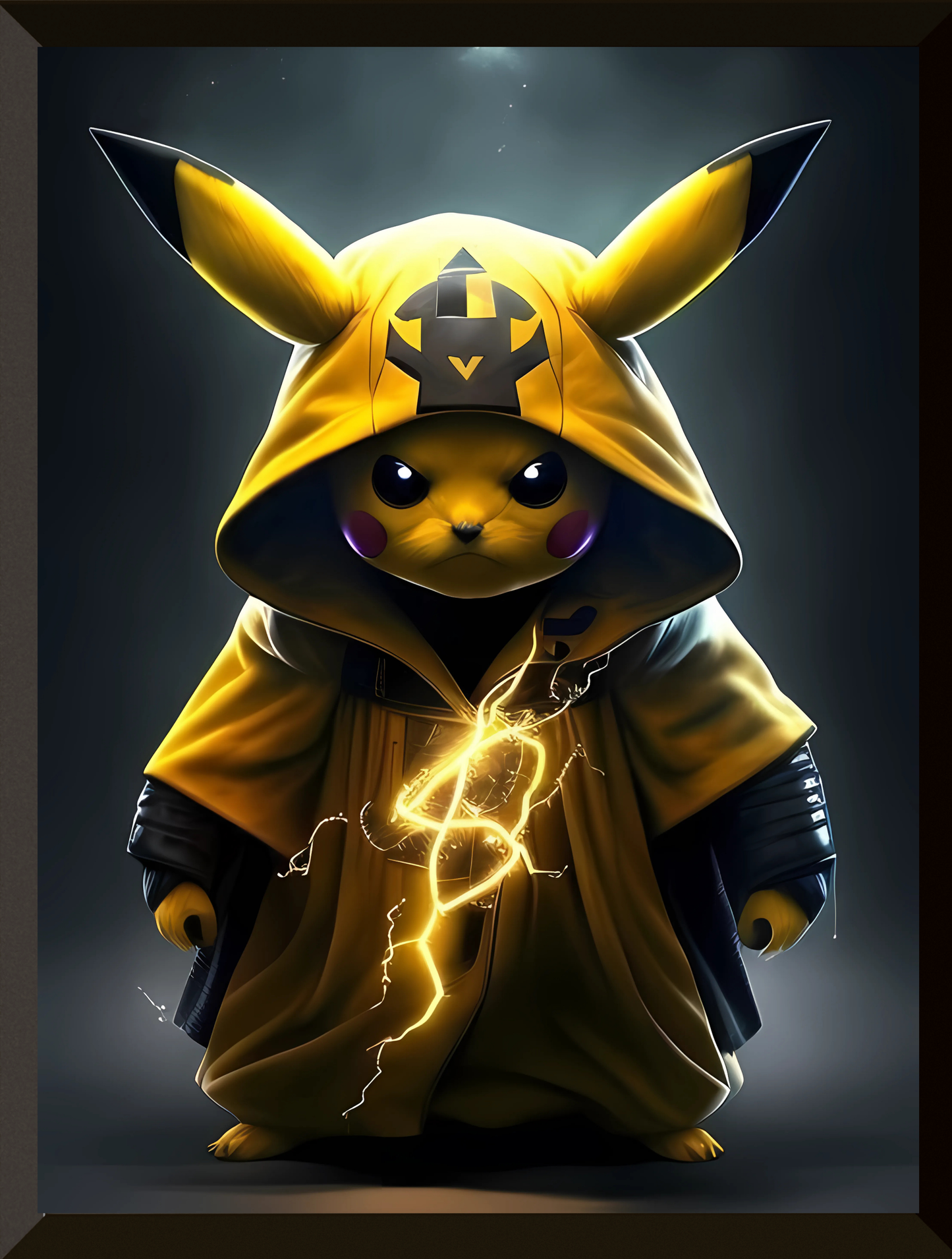 POSTER PIKACHU BOXEO