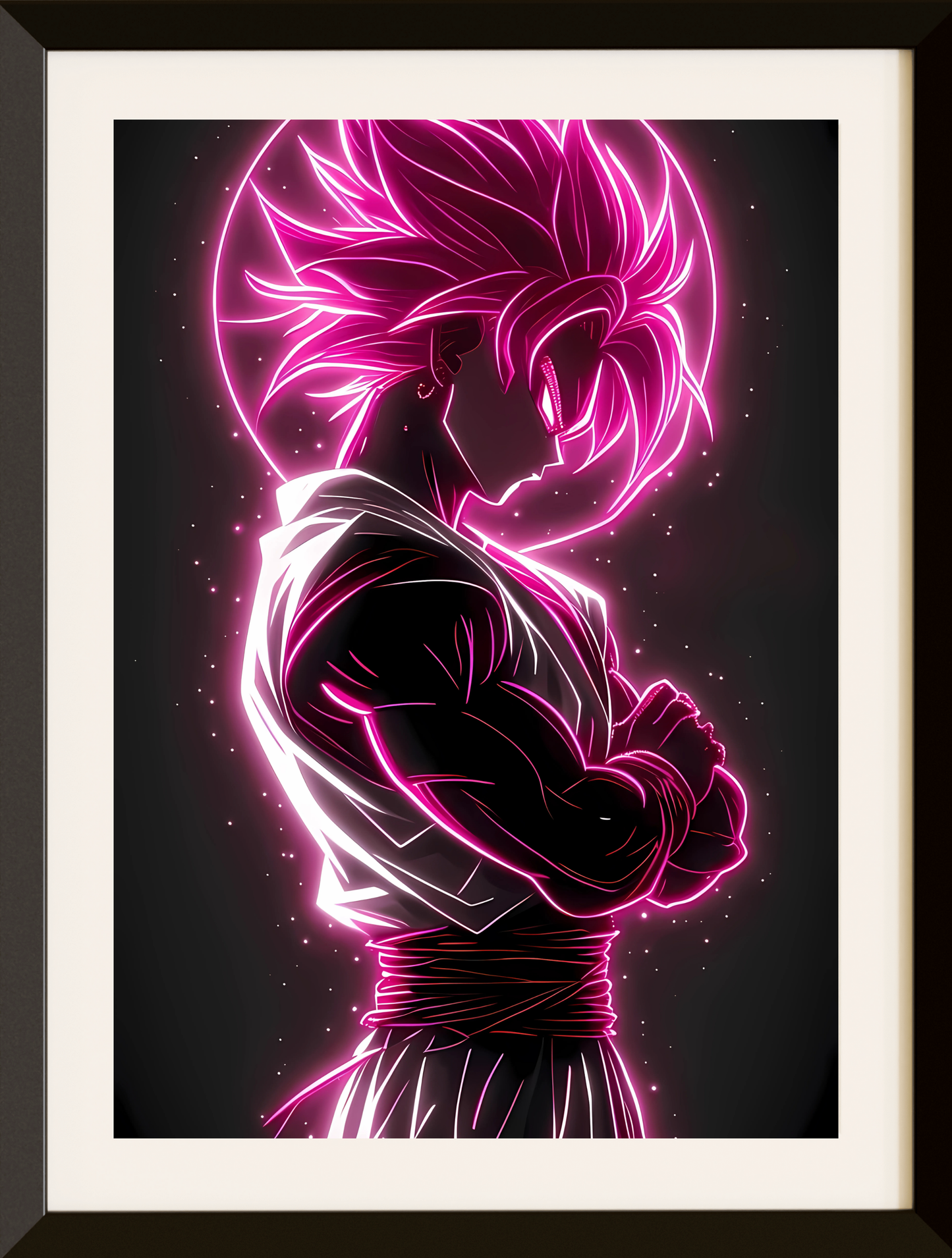 POSTER DRAGON BALL NEÓN