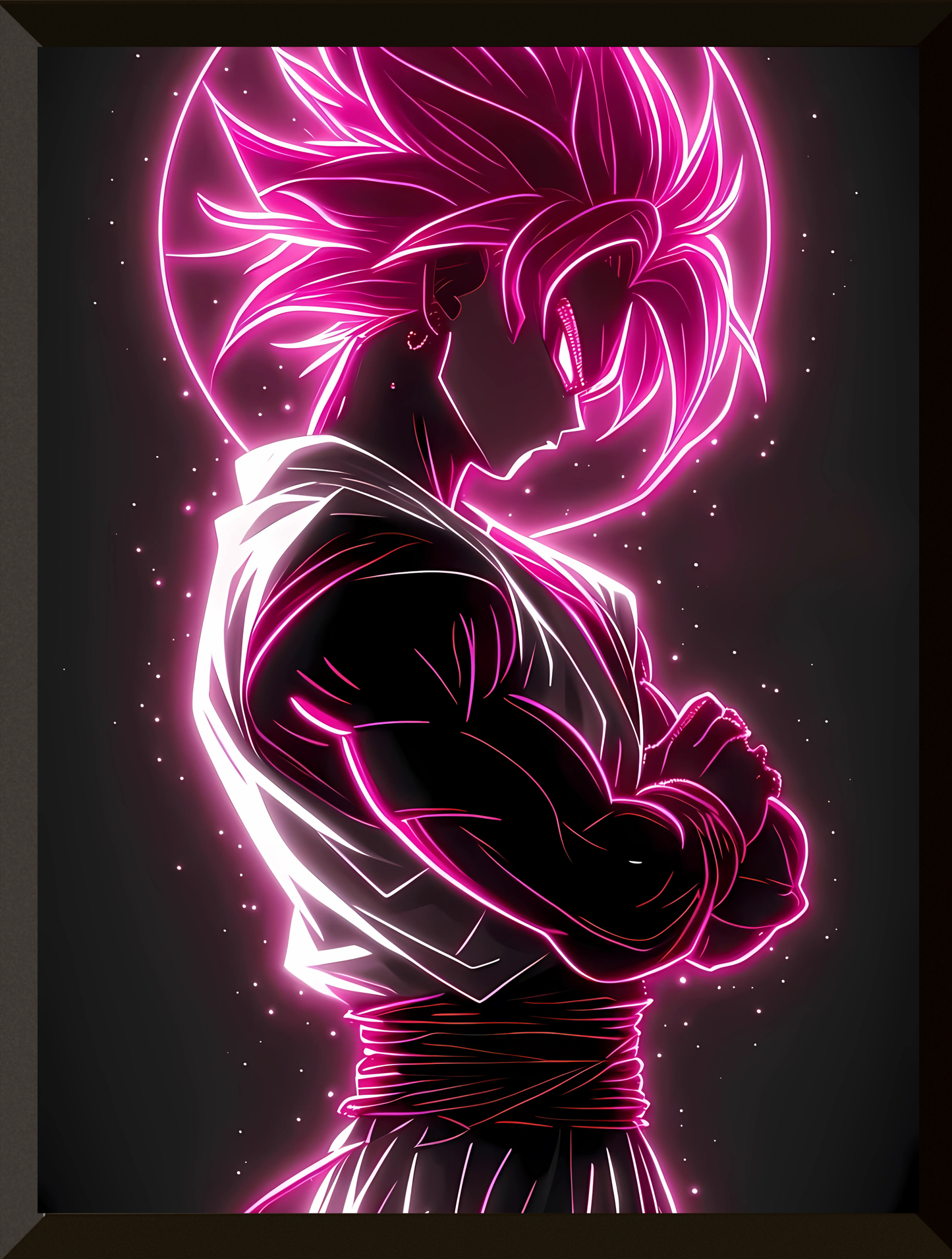 POSTER DRAGON BALL NEÓN