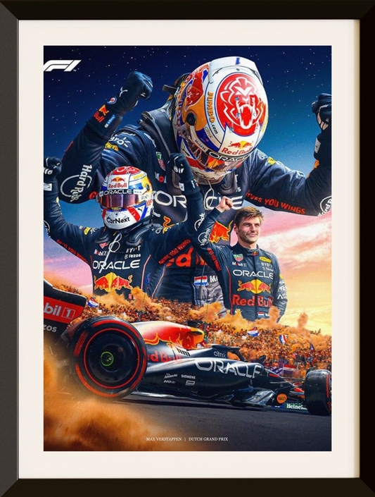 POSTER MAX VERSTAPPEN RED BULL