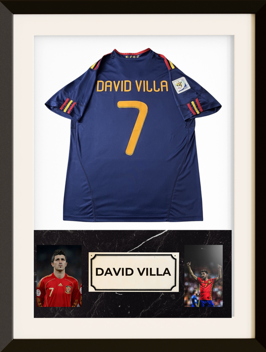 CUADRO DAVID VILLA ESPAÑA 2010